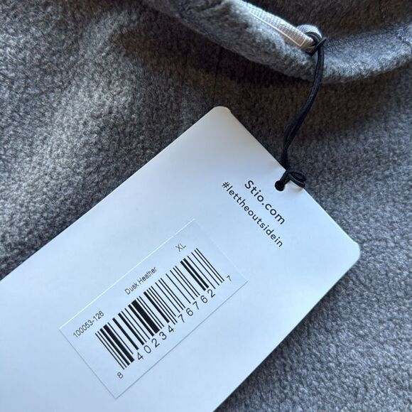 STIO Women's Turpin Fleece Funnel Neck size XL Heather Grey NWT in packaging - Picture 12 of 12